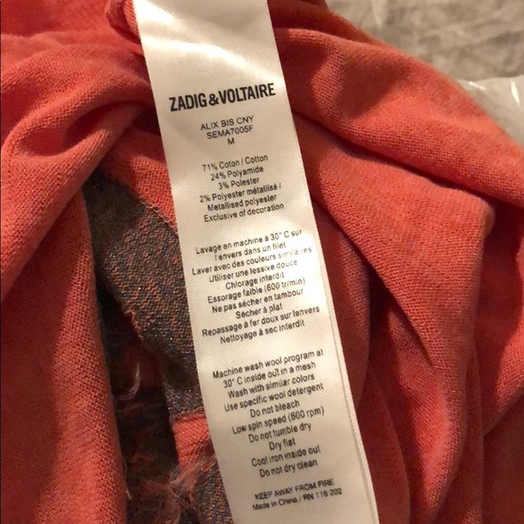 Zadig & Voltaire tank top, size M, new - Picture 7 of 7